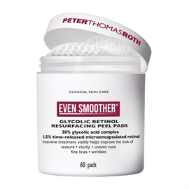 Peter Thomas Roth Even Smoother Glycolic Retinol Resurfacing Peel Pads 60 stk